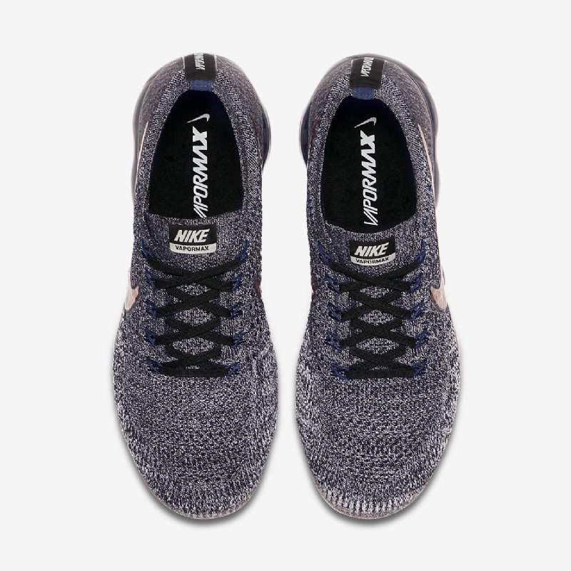 Juokseva Nike Air Vapormax Flyknit Explorer Miesten Musta Navy University Pronssi Metallinpunainen