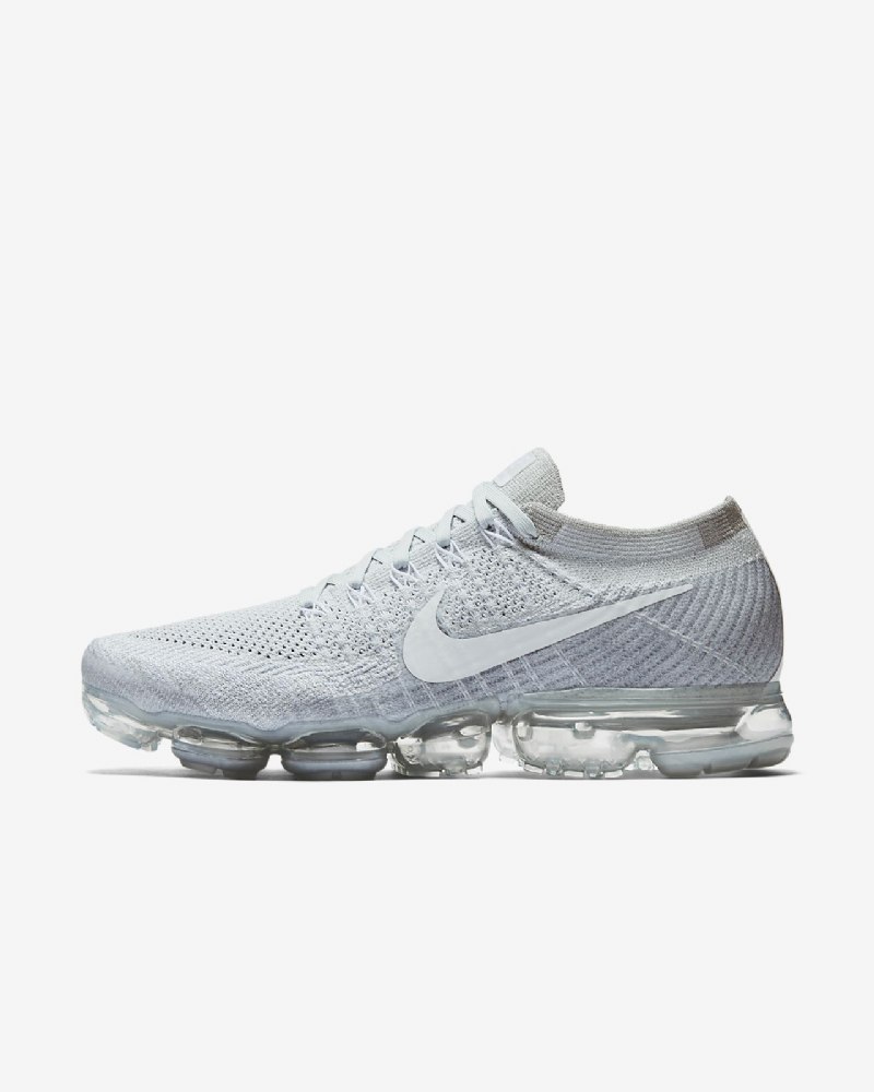 Juokseva Nike Air Vapormax Flyknit Miesten Pure Platinum Wolf Grey White