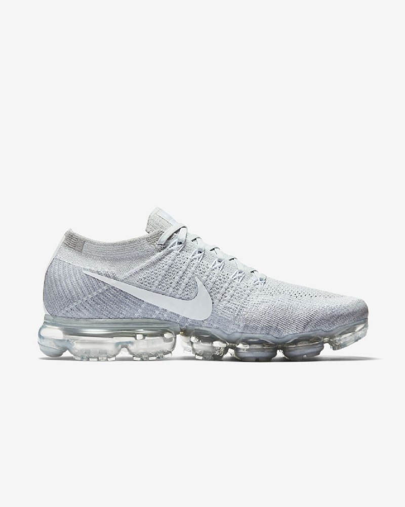 Juokseva Nike Air Vapormax Flyknit Miesten Pure Platinum Wolf Grey White