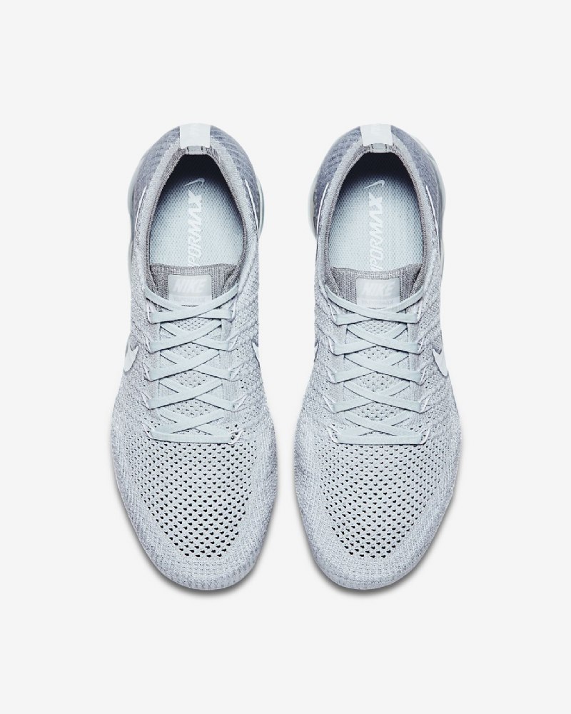 Juokseva Nike Air Vapormax Flyknit Miesten Pure Platinum Wolf Grey White