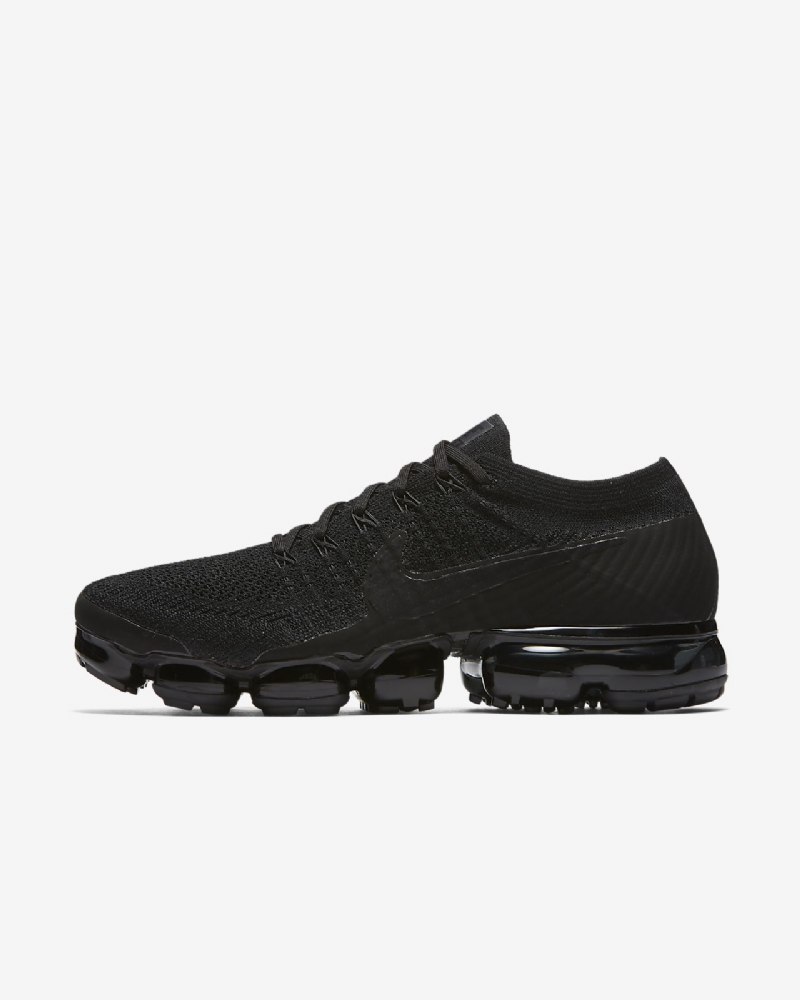 Juokseva Nike Air Vapormax Flyknit ‘triple Black’ Miesten Musta Antrasiittivalkoinen