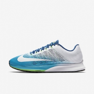 Juokseva Nike Air Zoom Elite Miesten 9 Sininen Kloori Teollisuuden Vihreä Rage White