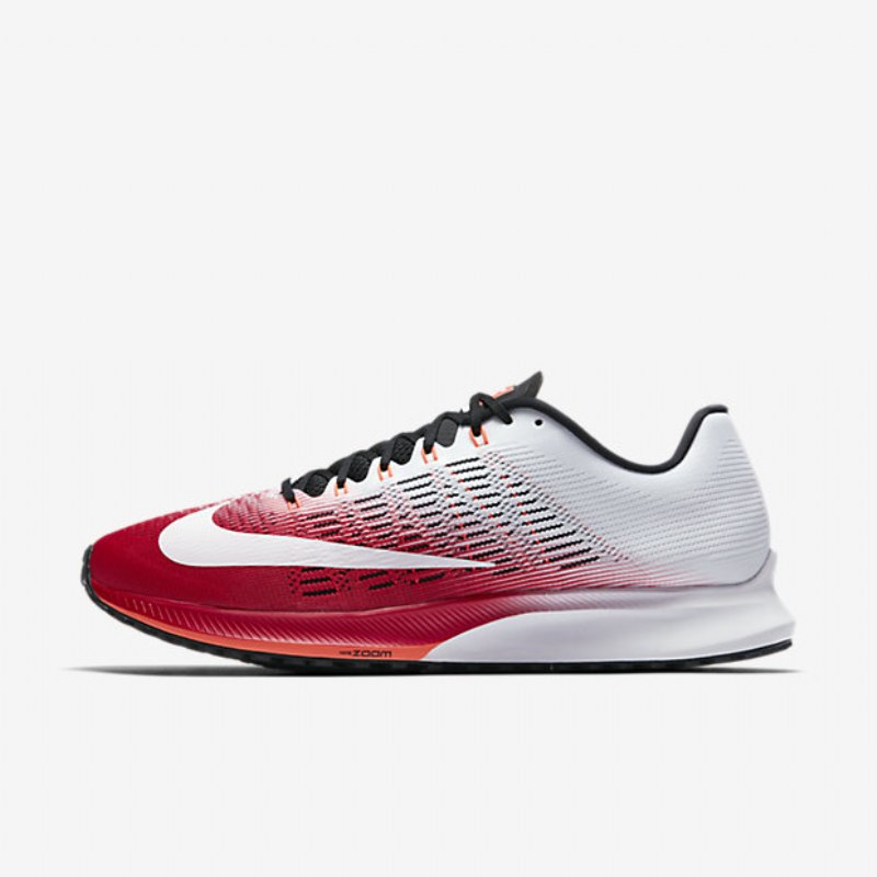 Juokseva Nike Air Zoom Elite Miesten 9 University Red Musta Hyper Oranssi Valkoinen