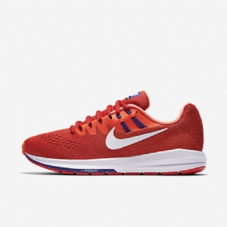 Juokseva Nike Air Zoom Structure 20 Miesten Black College Total Crimson Concord White
