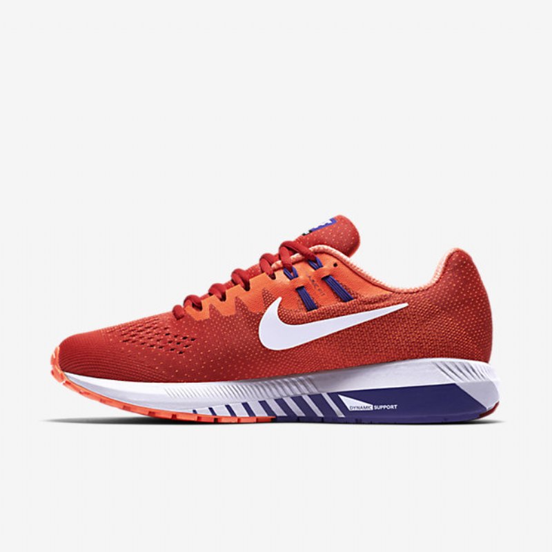 Juokseva Nike Air Zoom Structure 20 Miesten Black College Total Crimson Concord White