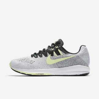 Juokseva Nike Air Zoom Structure 20 Miesten Black Solstice Green Legion Just Volt