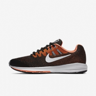Juokseva Nike Air Zoom Structure 20 Miesten Black Total Oranssi Harmaa Wolf White