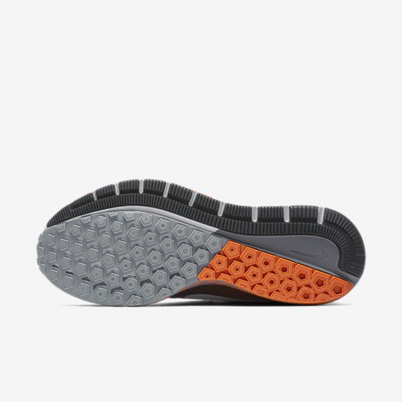 Juokseva Nike Air Zoom Structure 20 Miesten Black Total Oranssi Harmaa Wolf White