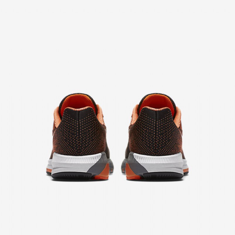 Juokseva Nike Air Zoom Structure 20 Miesten Black Total Oranssi Harmaa Wolf White