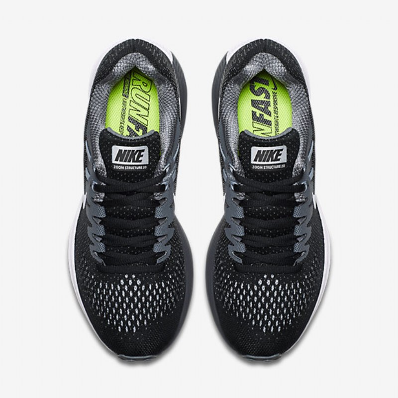 Juokseva Nike Air Zoom Structure 20 Naisten Musta Viileä Harmaa Wolf White
