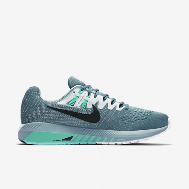 Juokseva Nike Air Zoom Structure 20 Naisten Sininen Savustettu Valkoinen Hyper Turquoise Musta