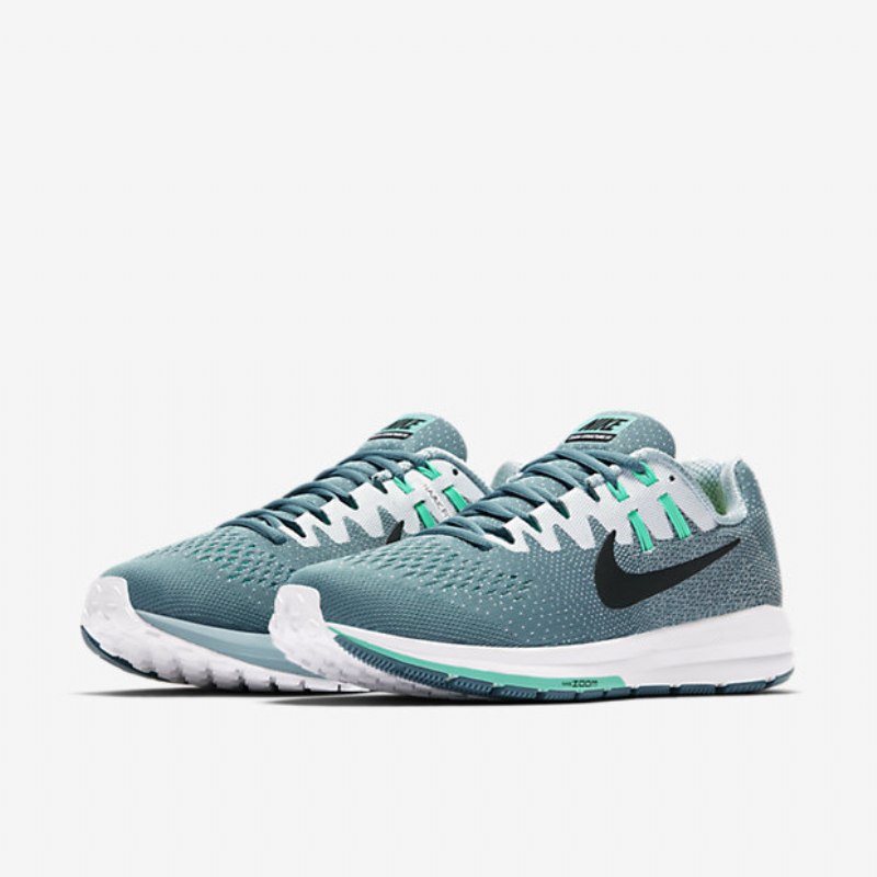Juokseva Nike Air Zoom Structure 20 Naisten Sininen Savustettu Valkoinen Hyper Turquoise Musta