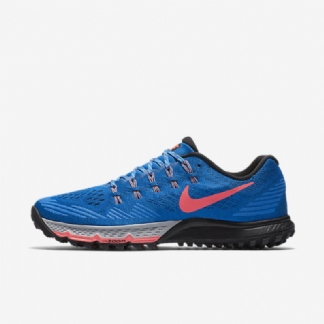 Juokseva Nike Air Zoom Terra Kiger 3 Miesten Soar Squadron Sininen Musta Punch Hot