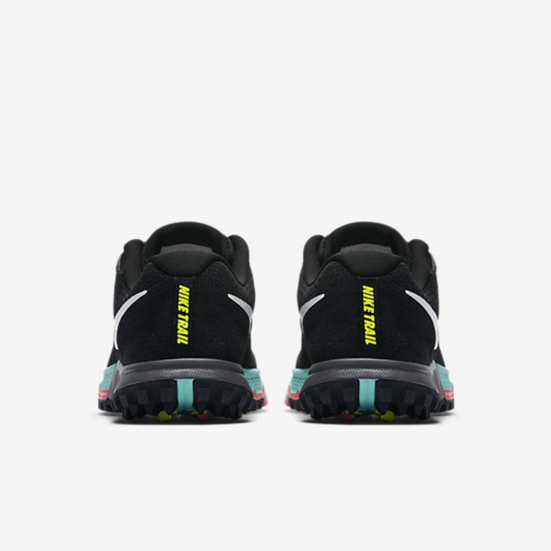 Juokseva Nike Air Zoom Terra Kiger 4 Naisten Black Volt Hyper Turquoise White