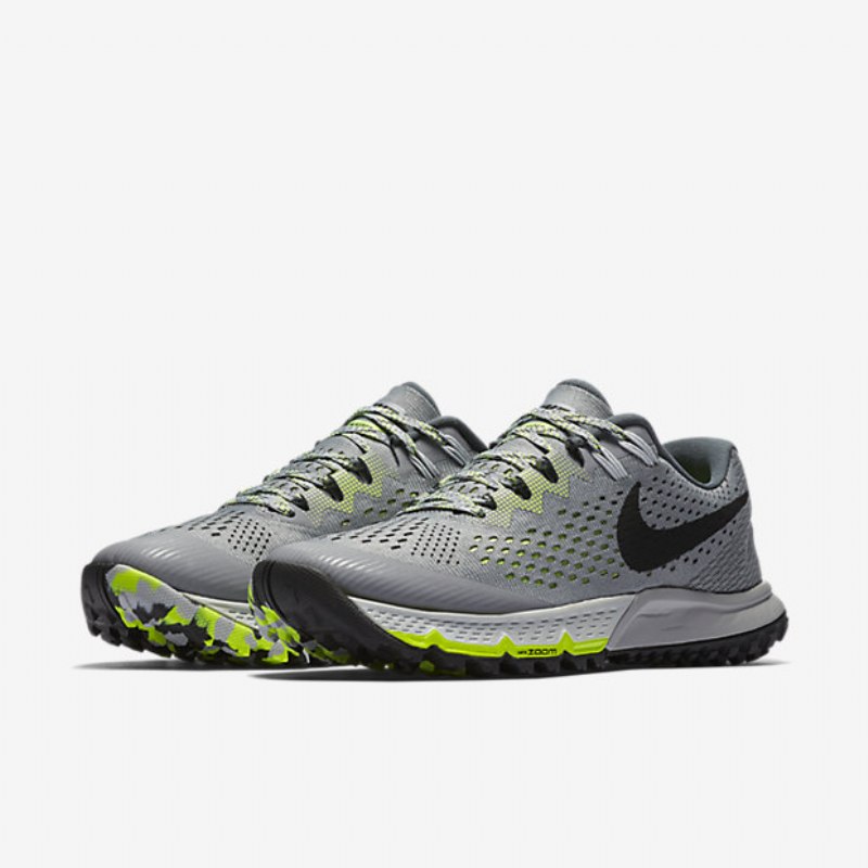 Juokseva Nike Air Zoom Terra Kiger 4 Naisten Stealth Tummanharmaa Volt Black