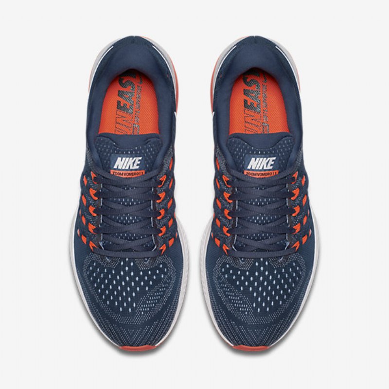 Juokseva Nike Air Zoom Vomero 11 Miesten Blue Squadron Harmaa Sininen Total Crimson White