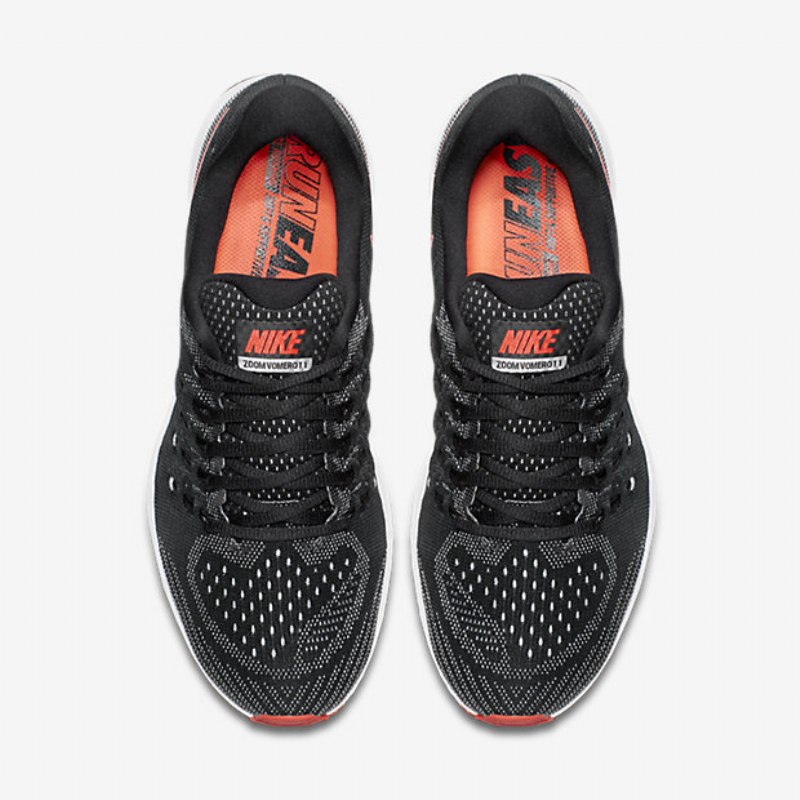 Juokseva Nike Air Zoom Vomero 11 Miesten Musta Harmaa Wolf Valkoinen Citrus Kirkas