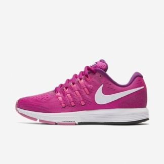 Juokseva Nike Air Zoom Vomero 11 Naisten Vaaleanpunainen Kirkas Grape Musta Valkoinen