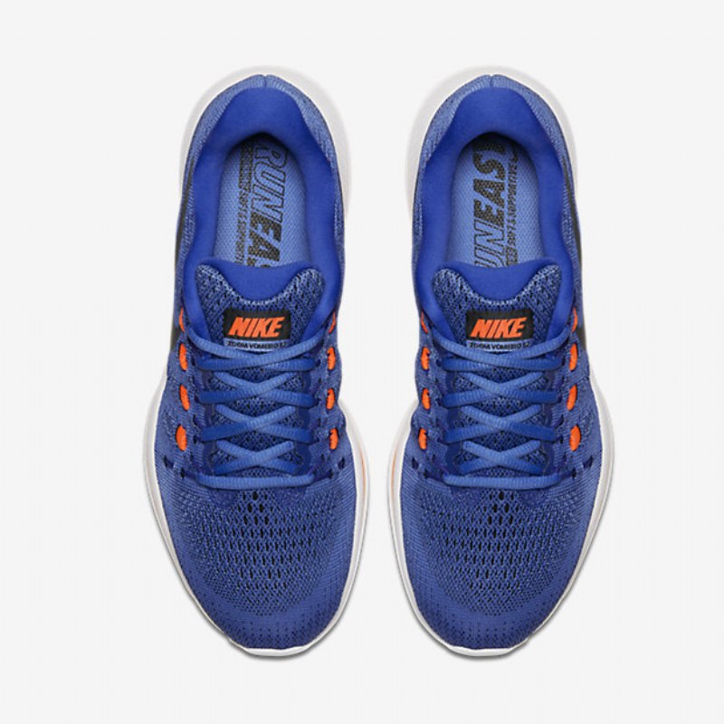 Juokseva Nike Air Zoom Vomero 12 Miesten Medium Blue Paramount Hyper Orange Black