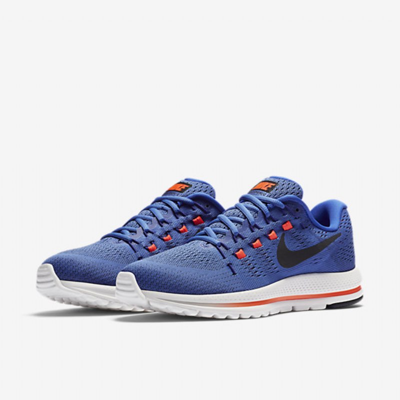 Juokseva Nike Air Zoom Vomero 12 Miesten Medium Blue Paramount Hyper Orange Black