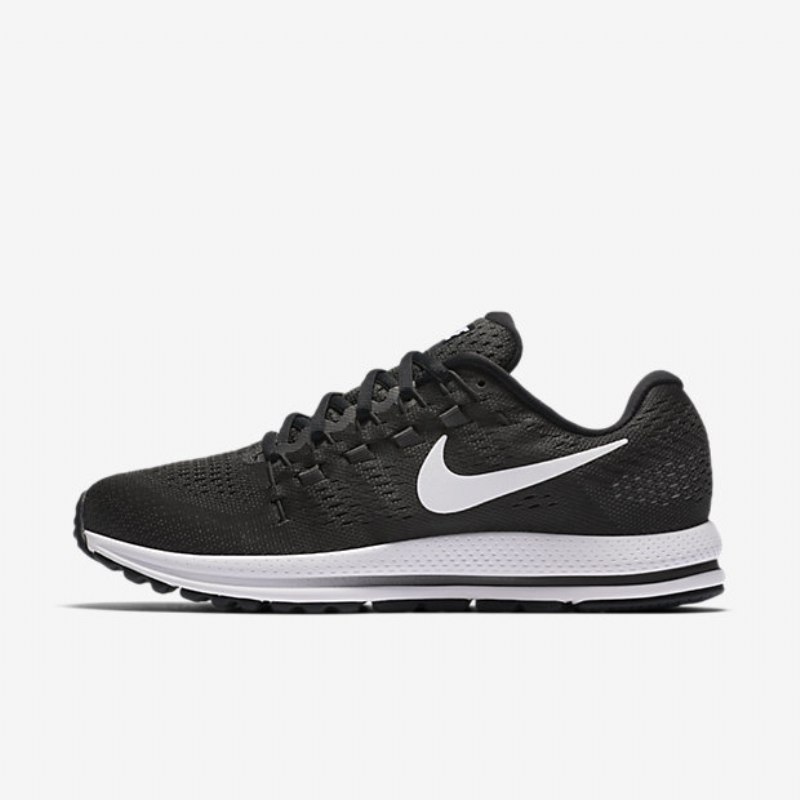 Juokseva Nike Air Zoom Vomero 12 Miesten Musta Antrasiitti Valkoinen