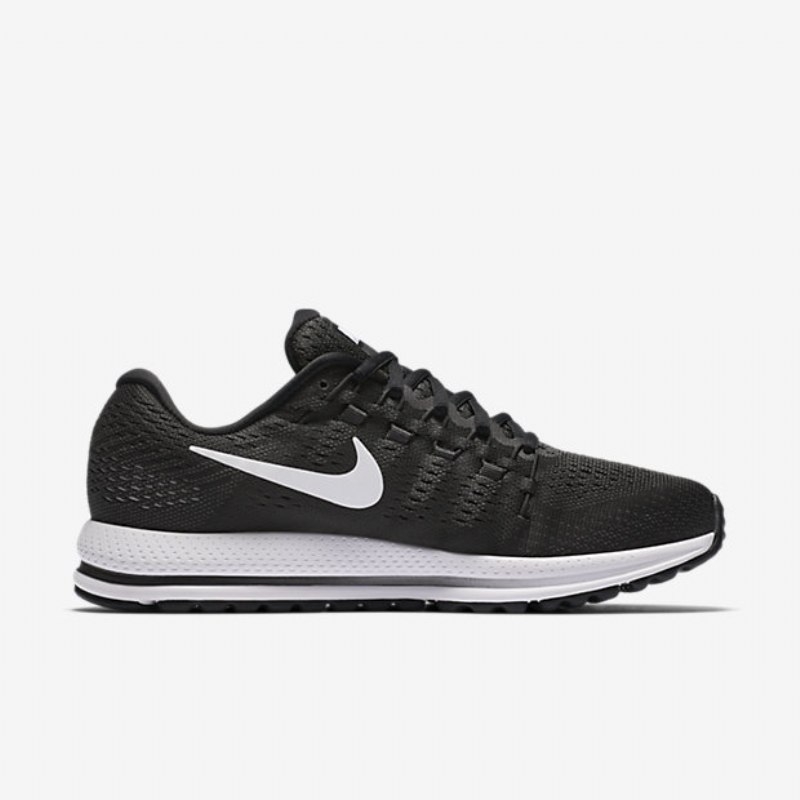 Juokseva Nike Air Zoom Vomero 12 Miesten Musta Antrasiitti Valkoinen