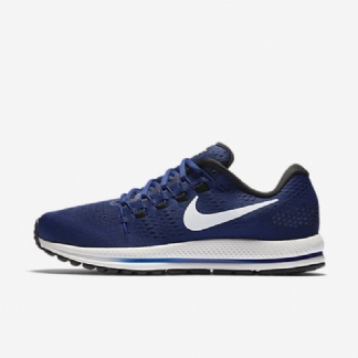Juokseva Nike Air Zoom Vomero 12 Miesten Syvä Kuninkaallinen Musta Valkoinen Toppi