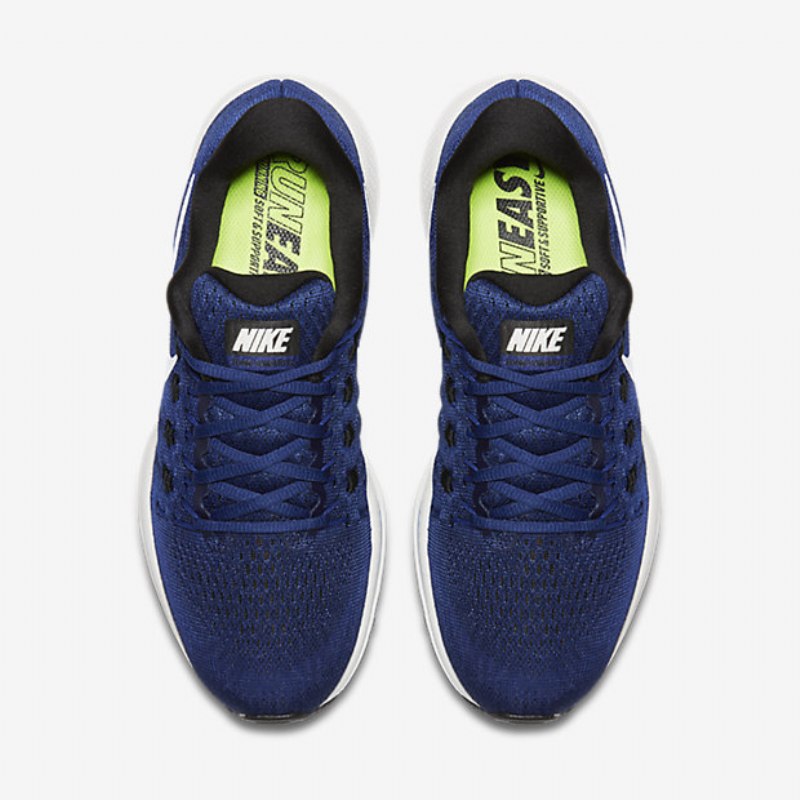 Juokseva Nike Air Zoom Vomero 12 Miesten Syvä Kuninkaallinen Musta Valkoinen Toppi