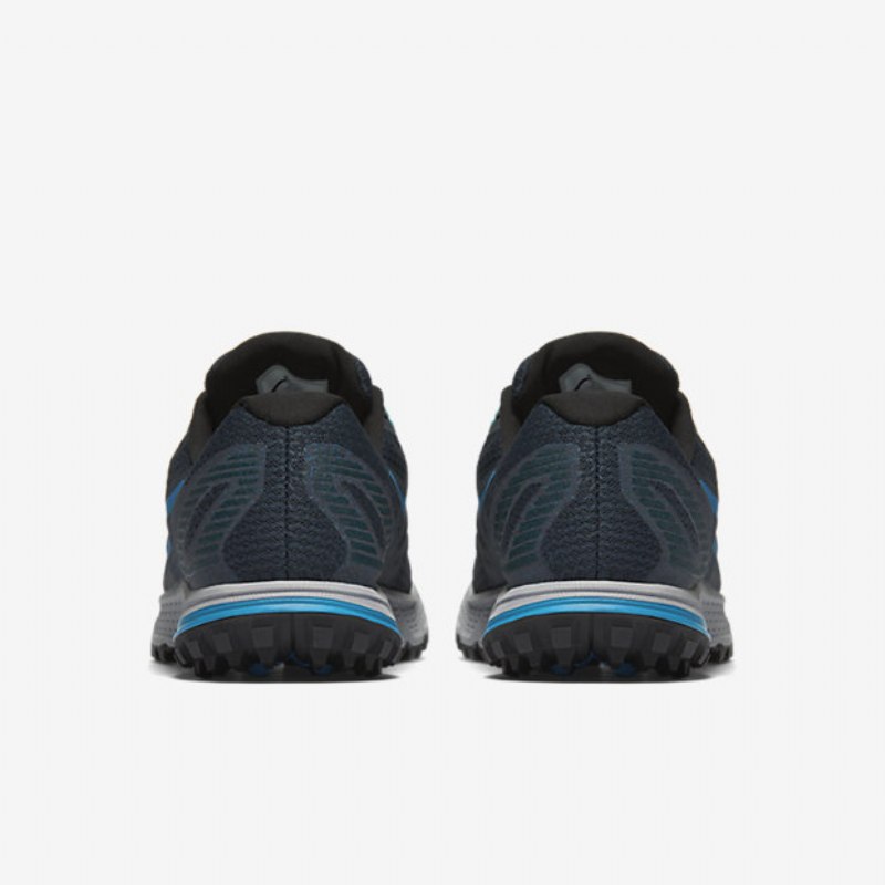 Juokseva Nike Air Zoom Wildhorse 3 Miesten Laivastonsininen Sininen Legion Electric Green Blue Lagoon