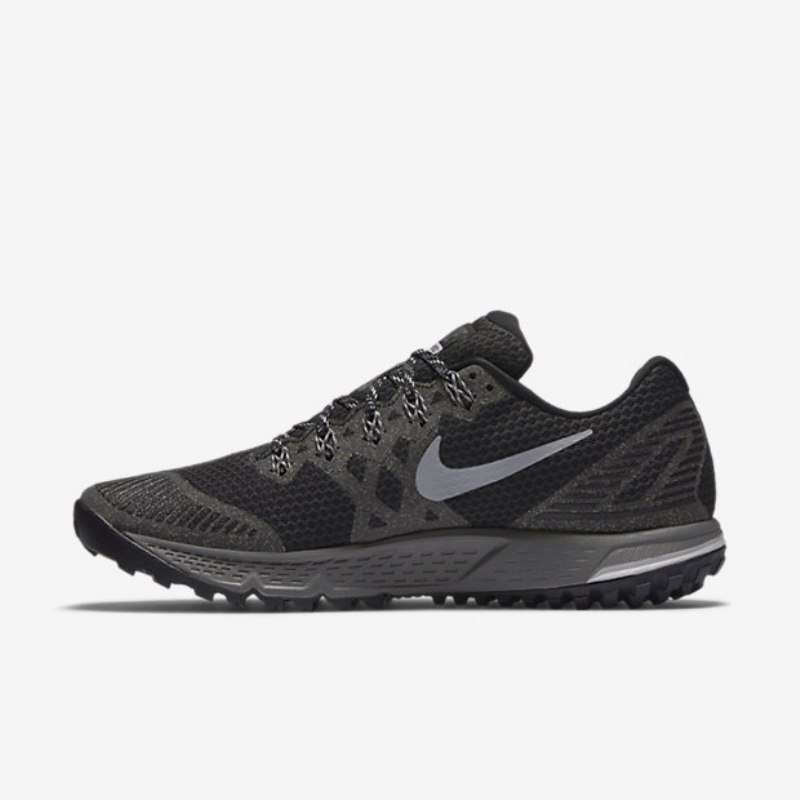 Juokseva Nike Air Zoom Wildhorse 3 Miesten Musta Harmaa Wolf Kylmäharmaa Tummanharmaa