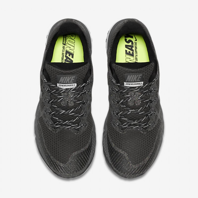 Juokseva Nike Air Zoom Wildhorse 3 Miesten Musta Harmaa Wolf Kylmäharmaa Tummanharmaa