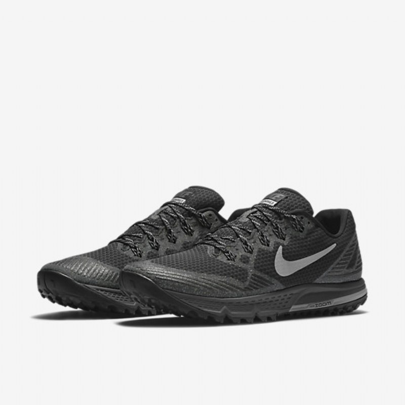 Juokseva Nike Air Zoom Wildhorse 3 Miesten Musta Harmaa Wolf Kylmäharmaa Tummanharmaa