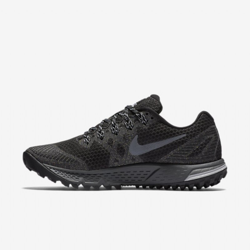 Juokseva Nike Air Zoom Wildhorse 3 Naiset Musta Harmaa Wolf Kylmäharmaa Tummanharmaa