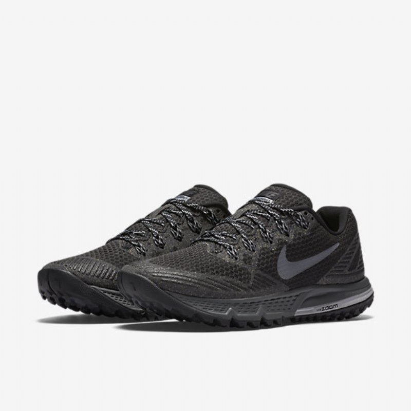 Juokseva Nike Air Zoom Wildhorse 3 Naiset Musta Harmaa Wolf Kylmäharmaa Tummanharmaa