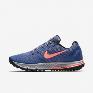 Juokseva Nike Air Zoom Wildhorse 3 Naisten Blue Moon Soar Team Royal Lava Glow