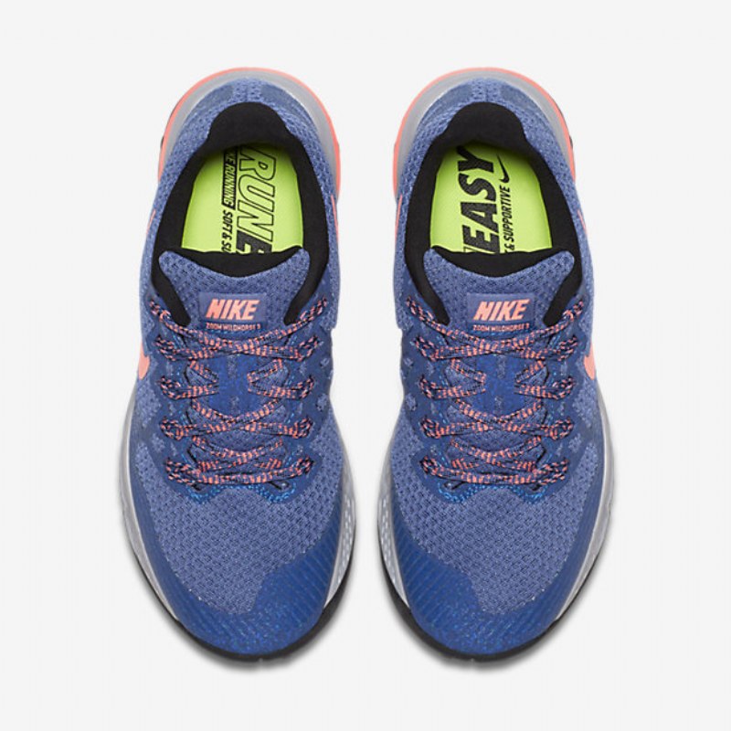 Juokseva Nike Air Zoom Wildhorse 3 Naisten Blue Moon Soar Team Royal Lava Glow
