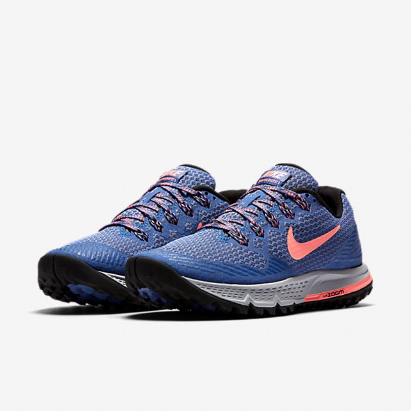 Juokseva Nike Air Zoom Wildhorse 3 Naisten Blue Moon Soar Team Royal Lava Glow