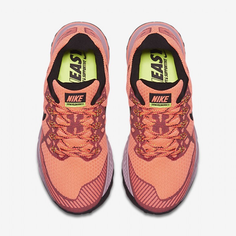 Juokseva Nike Air Zoom Wildhorse 3 Naisten Kirkas Mangohiillos Hehkuu Volt Black