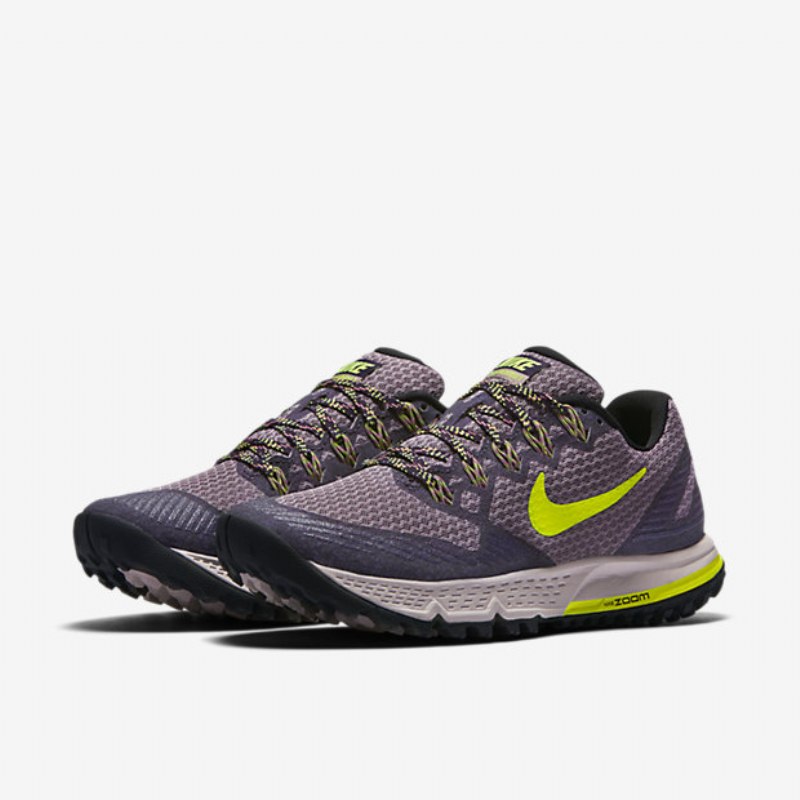 Juokseva Nike Air Zoom Wildhorse 3 Naisten Purppura Savu Dynasty Luumu Sumu Volt