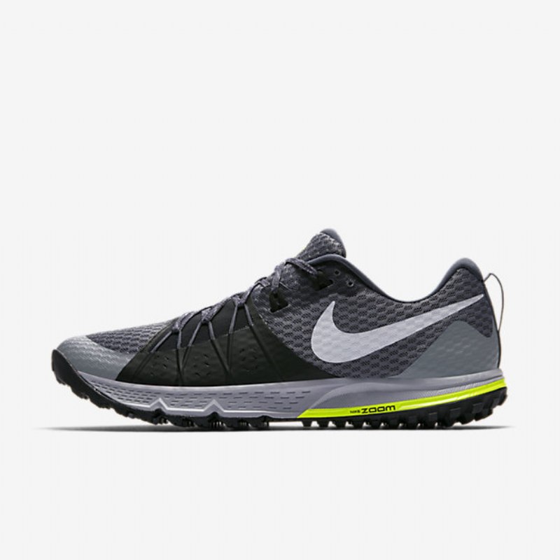 Juokseva Nike Air Zoom Wildhorse 4 Miesten Musta Stealth Grey Wolf
