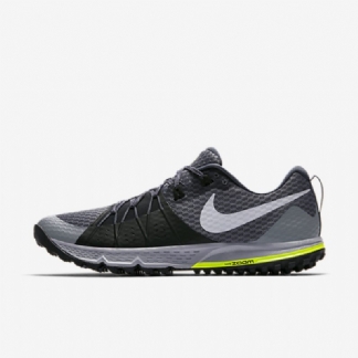 Juokseva Nike Air Zoom Wildhorse 4 Miesten Musta Stealth Grey Wolf