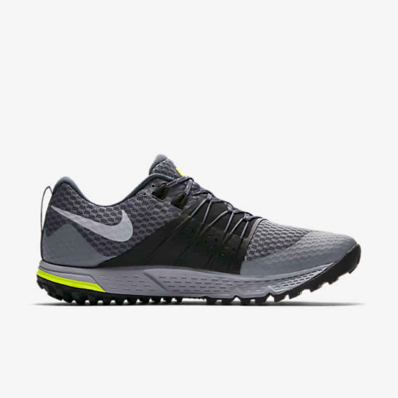 Juokseva Nike Air Zoom Wildhorse 4 Miesten Musta Stealth Grey Wolf