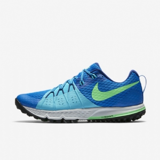 Juokseva Nike Air Zoom Wildhorse 4 Miesten Soar Kloorisininen Kuninkaallinen Syvänsininen Vihreä Elektro