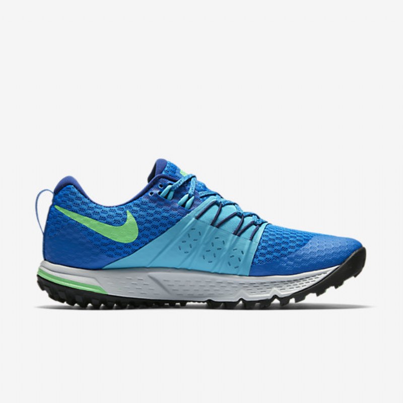 Juokseva Nike Air Zoom Wildhorse 4 Miesten Soar Kloorisininen Kuninkaallinen Syvänsininen Vihreä Elektro