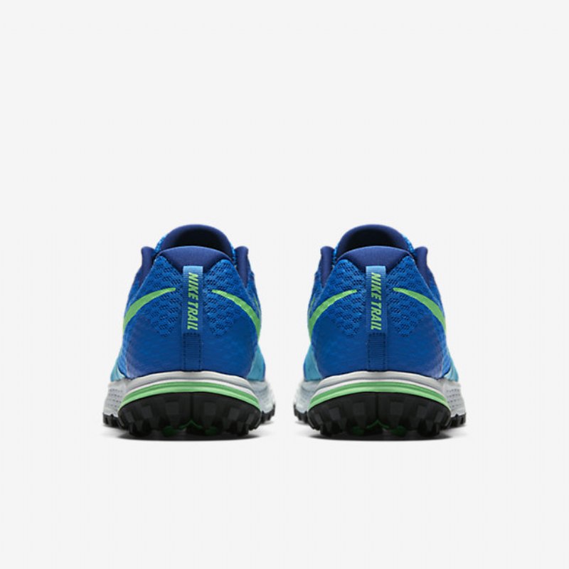 Juokseva Nike Air Zoom Wildhorse 4 Miesten Soar Kloorisininen Kuninkaallinen Syvänsininen Vihreä Elektro