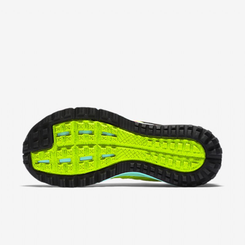Juokseva Nike Air Zoom Wildhorse 4 Naisten Black Volt Hyper Turquoise White