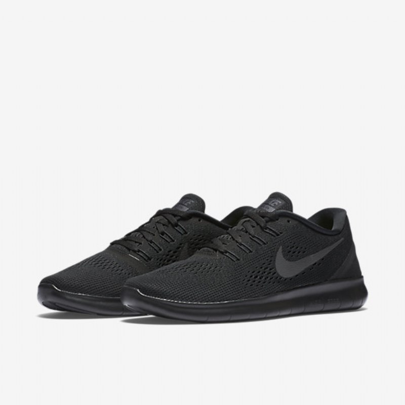 Juokseva Nike Free Naisten Rn Black Antrasiitinvalkoinen