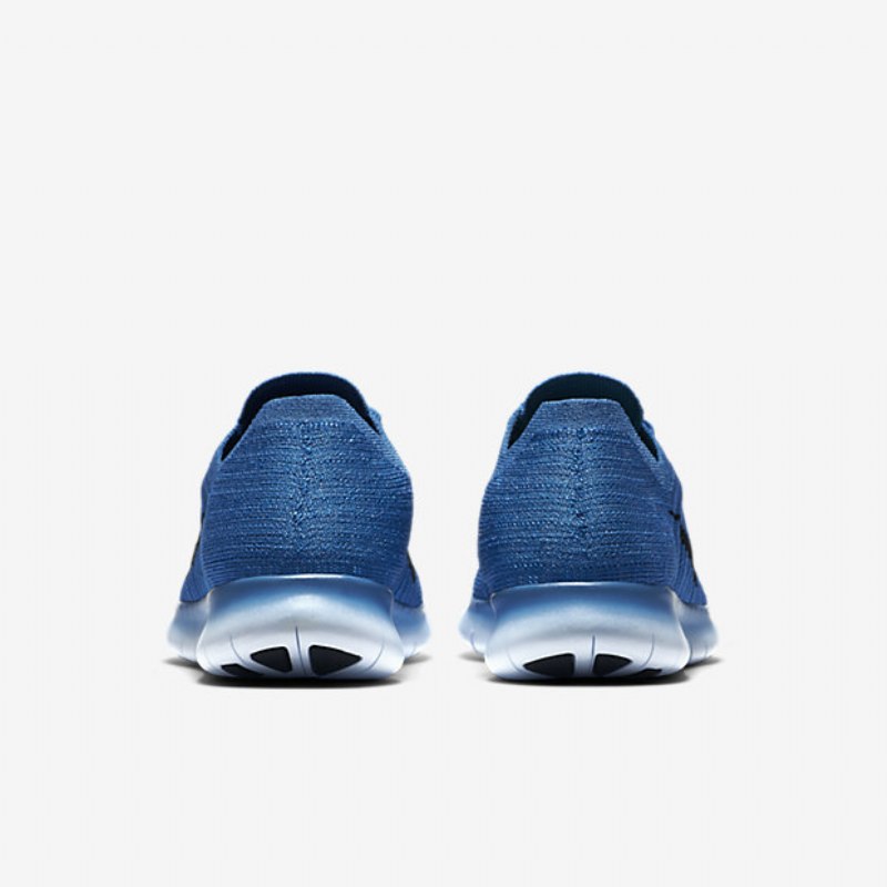 Juokseva Nike Free Naisten Rn Flyknit Blue Star College Bluecap Black