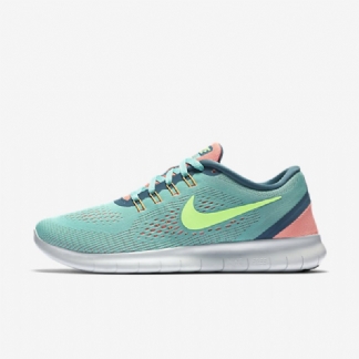 Juokseva Nike Free Naisten Rn Hyper Turquoise Lava Glow Blue Savustettu Vihreä Haamu
