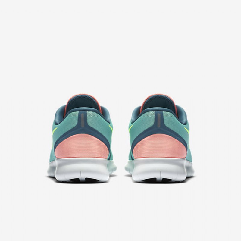 Juokseva Nike Free Naisten Rn Hyper Turquoise Lava Glow Blue Savustettu Vihreä Haamu